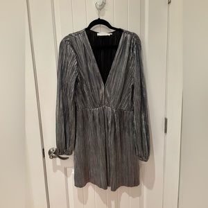 ASTR the label Women's Supernova Longsleeve Pleated Short Dress